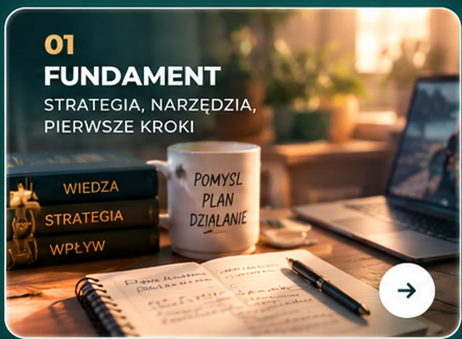 Faza 1: Fundament — strategia, narzędzia, pierwsze kroki.